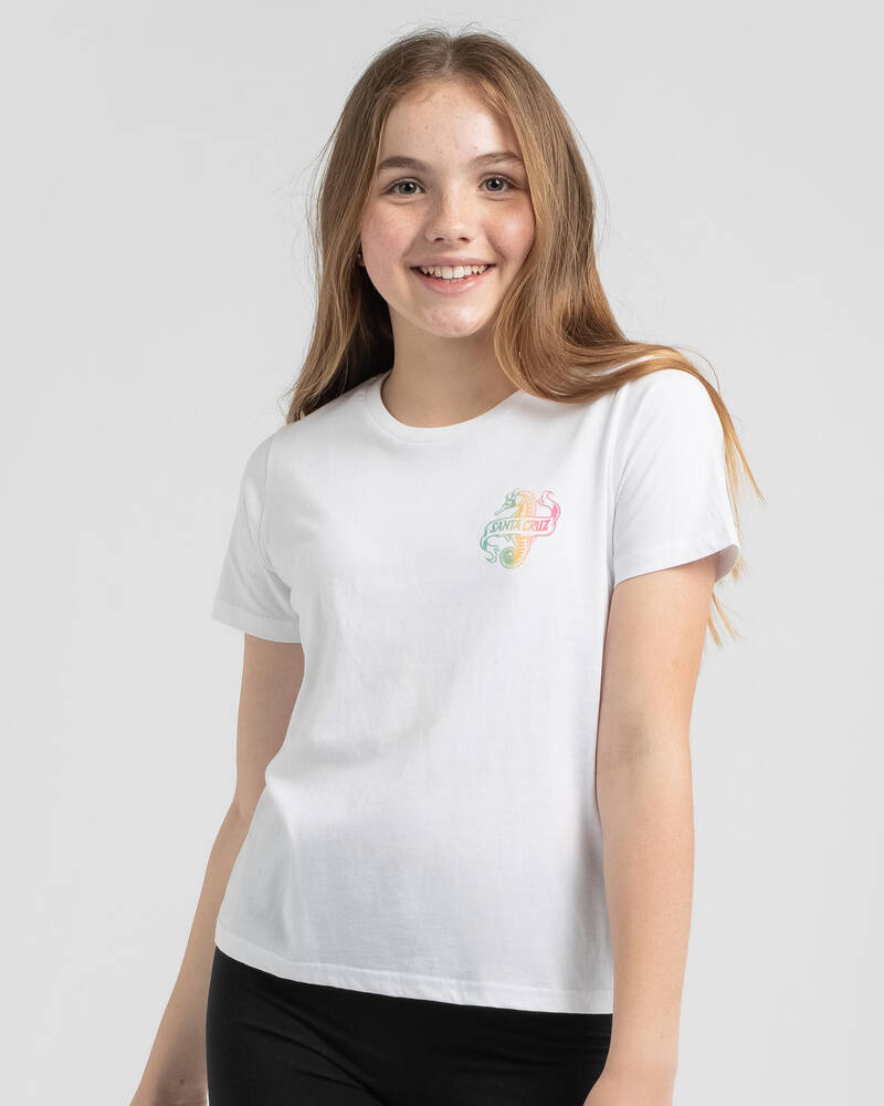 Santa Cruz Girls' Seahorse T-Shirt for Womens