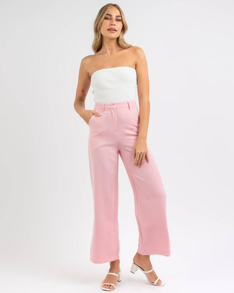 Rumor Cambridge Knit Tube Top for Womens