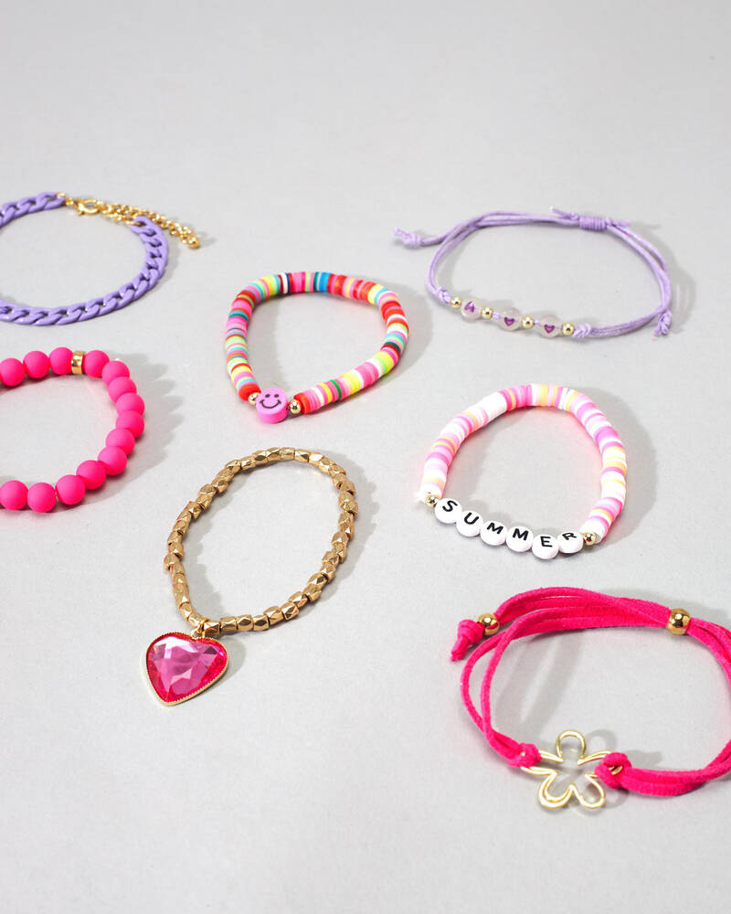 Karyn In LA Happy Summer Wristband Pack for Womens