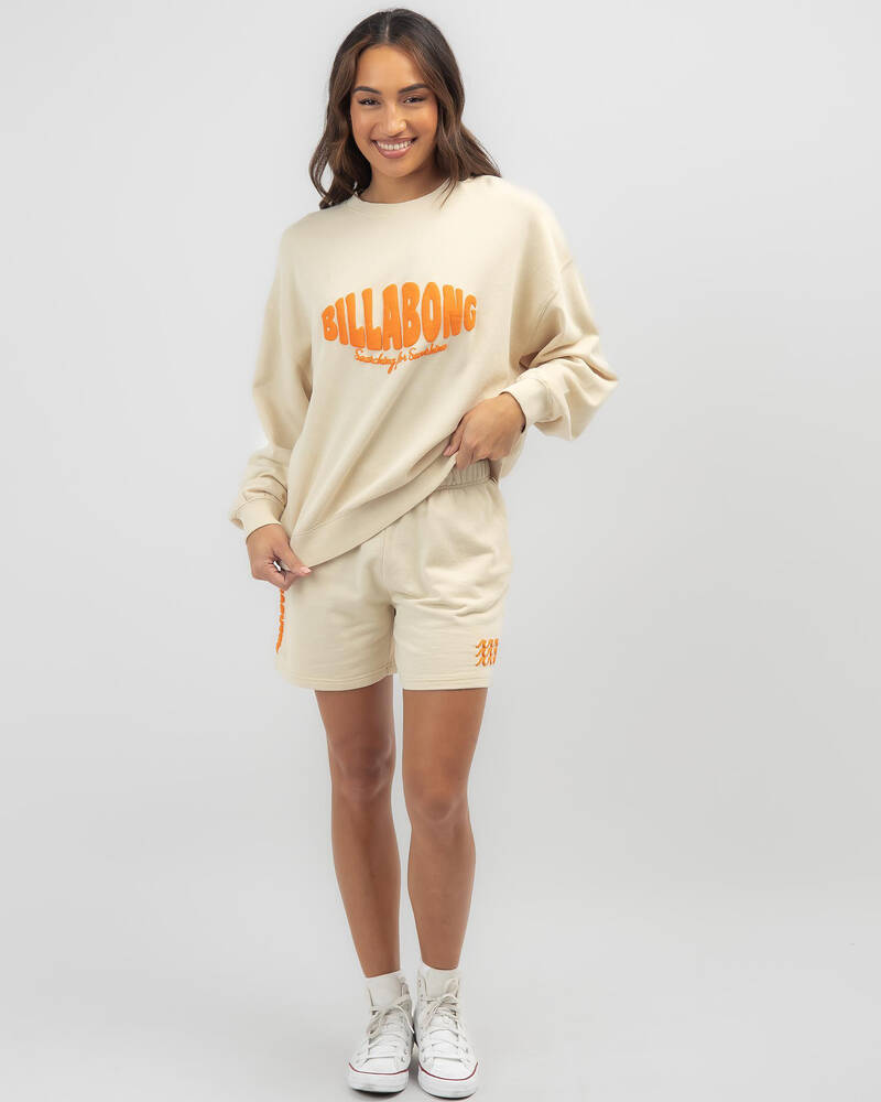 Billabong Sun Groove Crewneck Sweatshirt for Womens