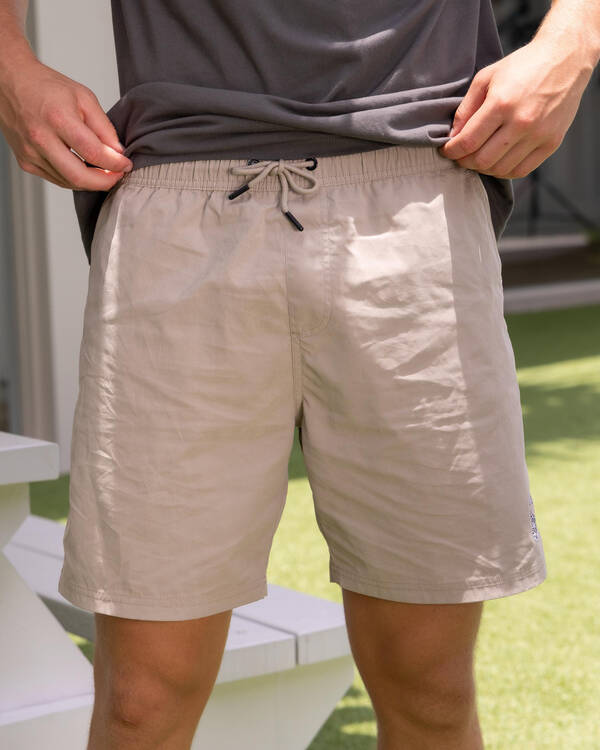 The Mad Hueys Skull Anchor Volley Shorts for Mens