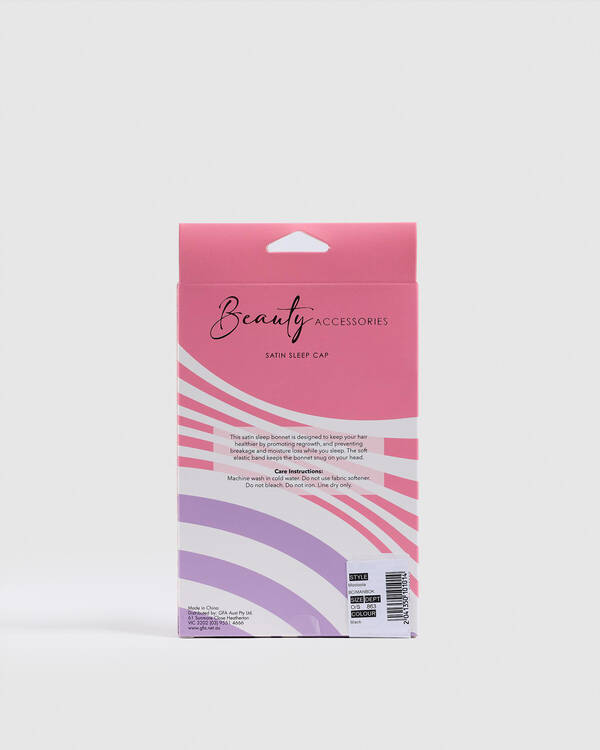 Mooloola Satin Hair Bonnet for Womens