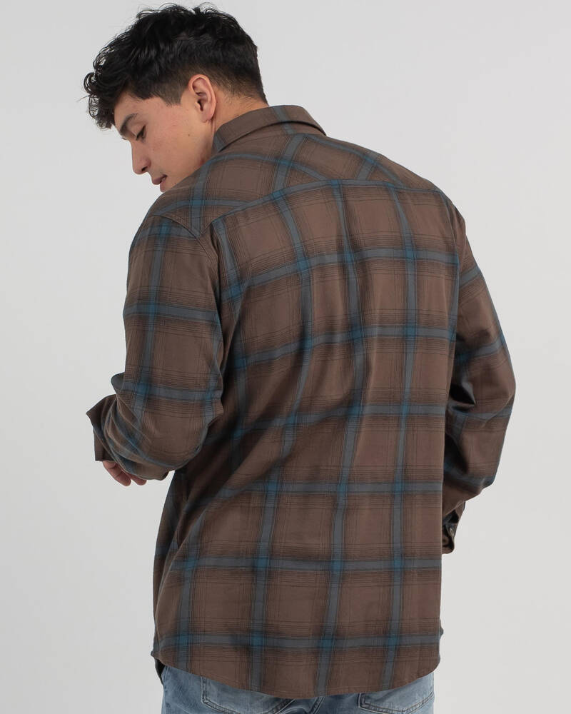 Fox Gamut Stretch Flannel Long Sleeve Shirt for Mens