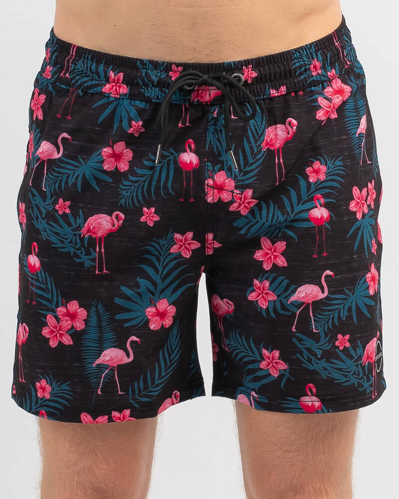 Skylark Bloomed Mully Shorts for Mens