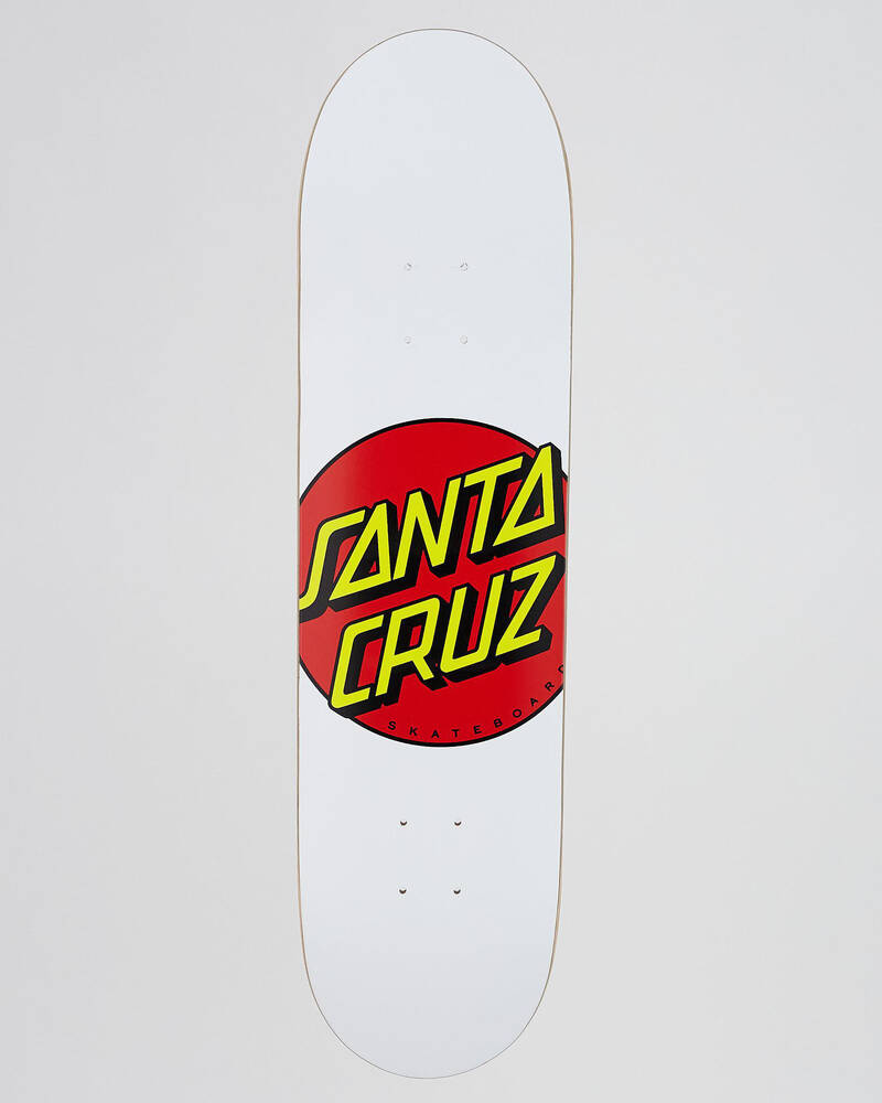 Santa Cruz Classic Dot 8.0" Skateboard Deck for Mens