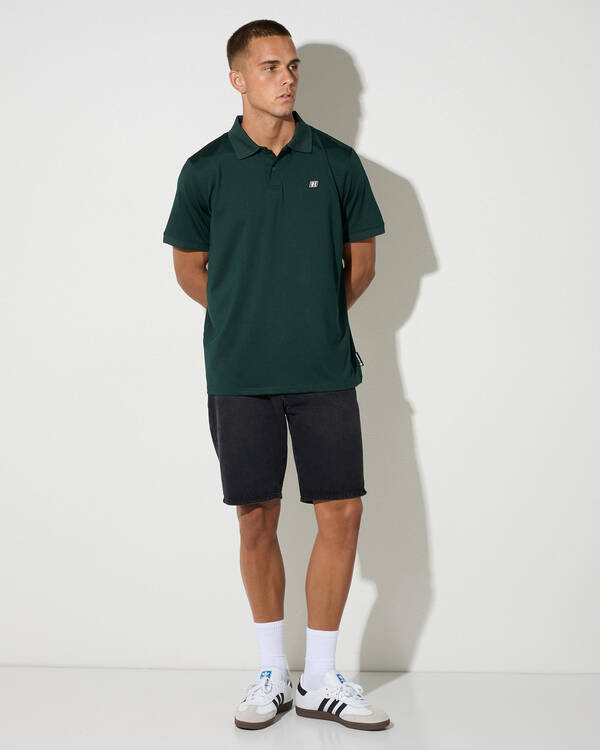 The Mad Hueys Parallel Hueys Golf Polo Shirt for Mens