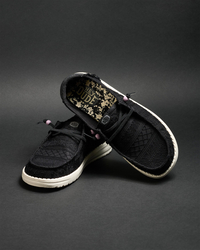 HEYDUDE Wendy Crochet Lace Shoes for Womens image number null