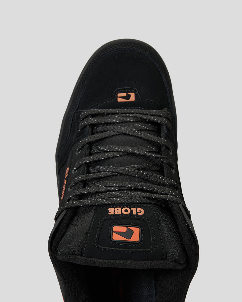Shop Globe Tilt Shoes In Black/black/bronze Fast Shipping & Easy