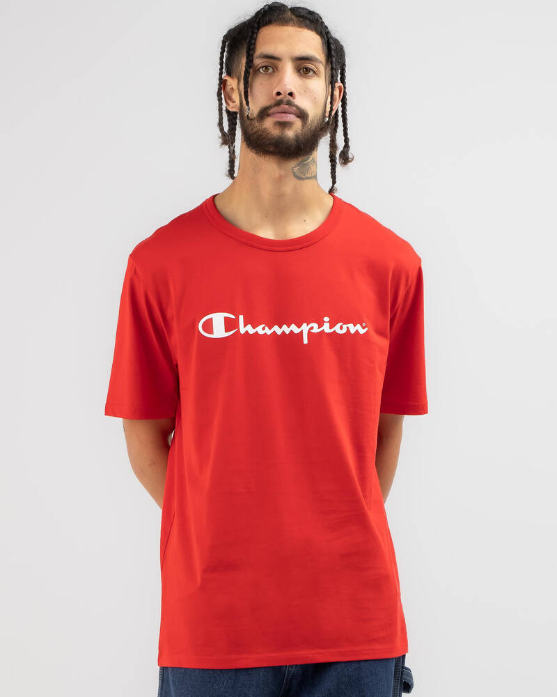 Champion Logo T-Shirt for Mens