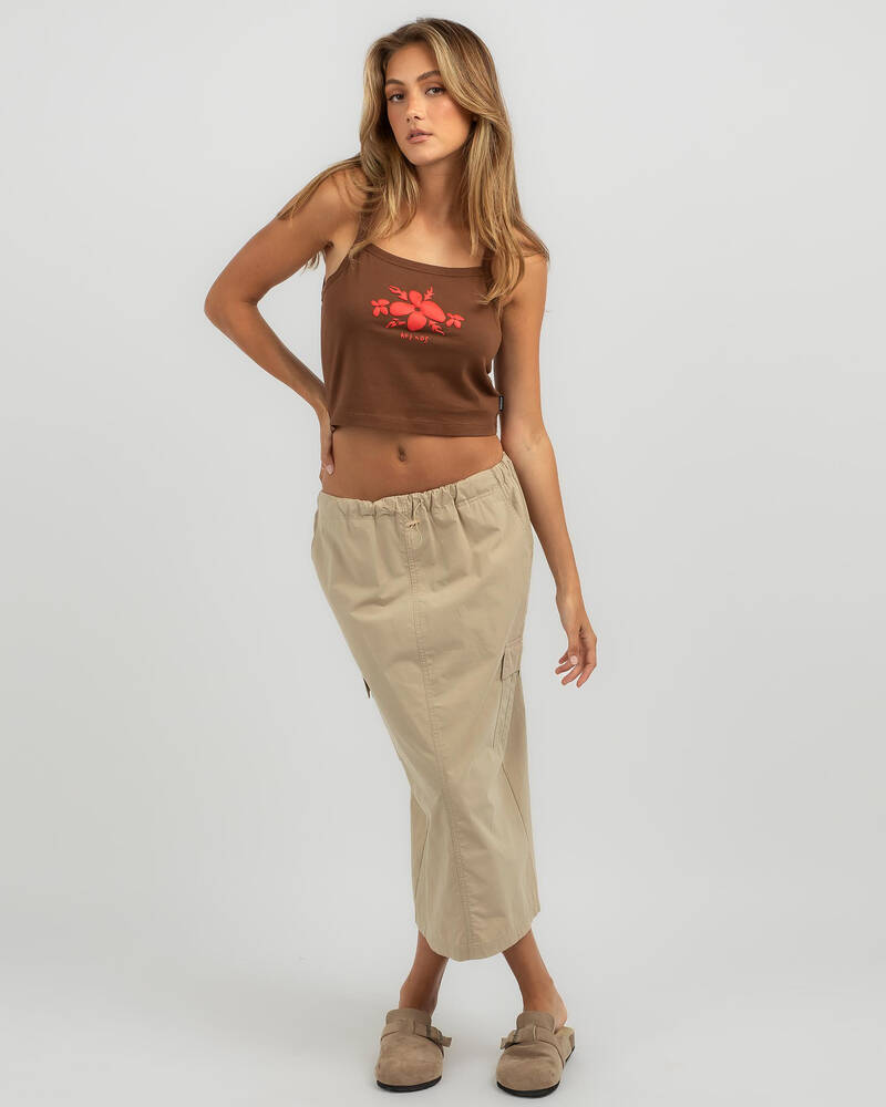 Afends Island Recycled Singlet for Womens