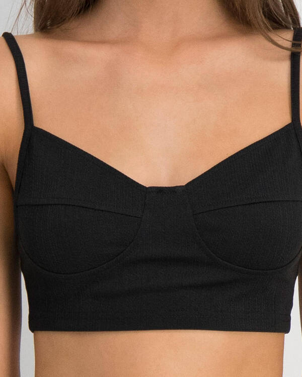 Ava And Ever Shadow Crop Top for Womens