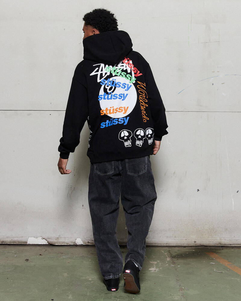 Stussy Test Strike Fleece Hoodie for Mens