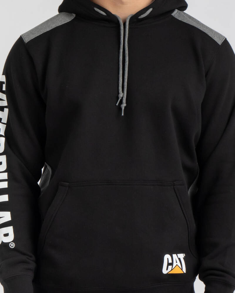 Cat Logo Panel Hoodie for Mens