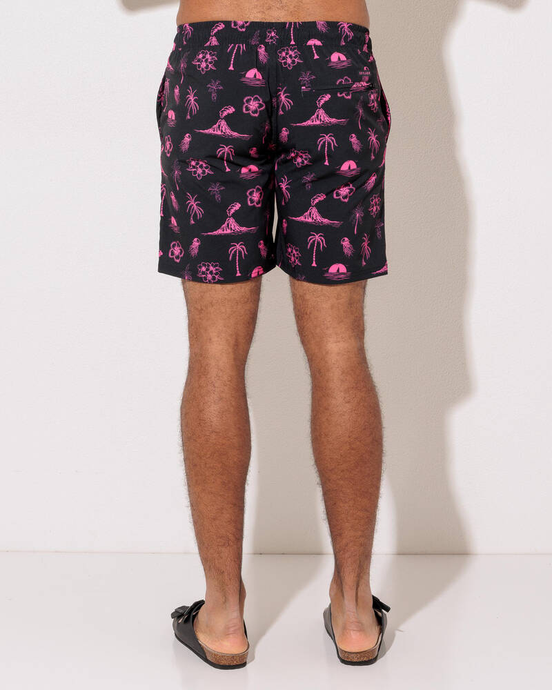 Skylark Lean Back Elastic Waist Shorts for Mens