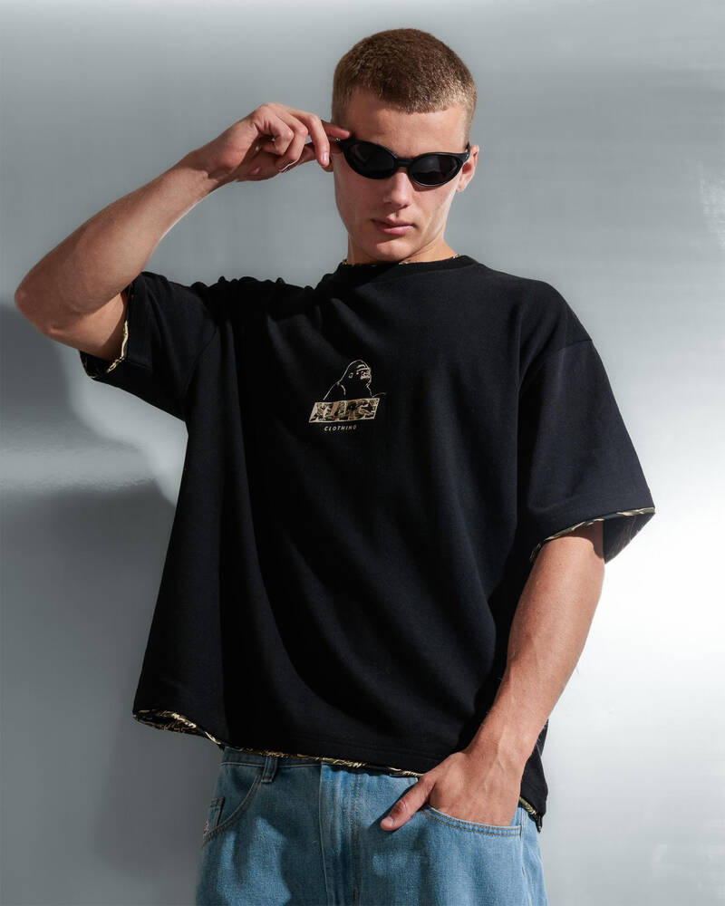 XLarge Double Layer Gorilla Fit T-Shirt for Mens