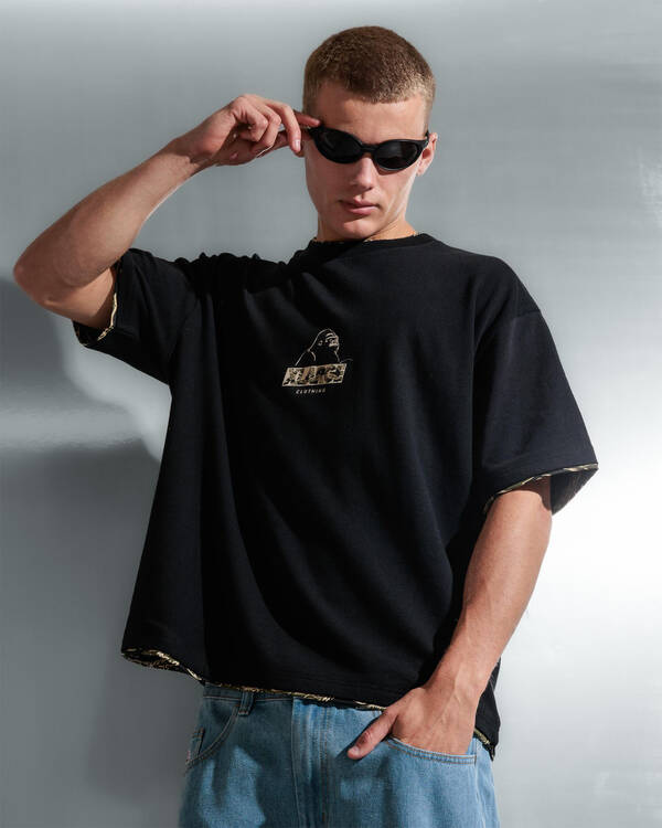 Double Layer Gorilla Fit T-Shirt