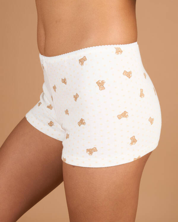 Malibu Lounge Yogi Bear Shorts for Womens