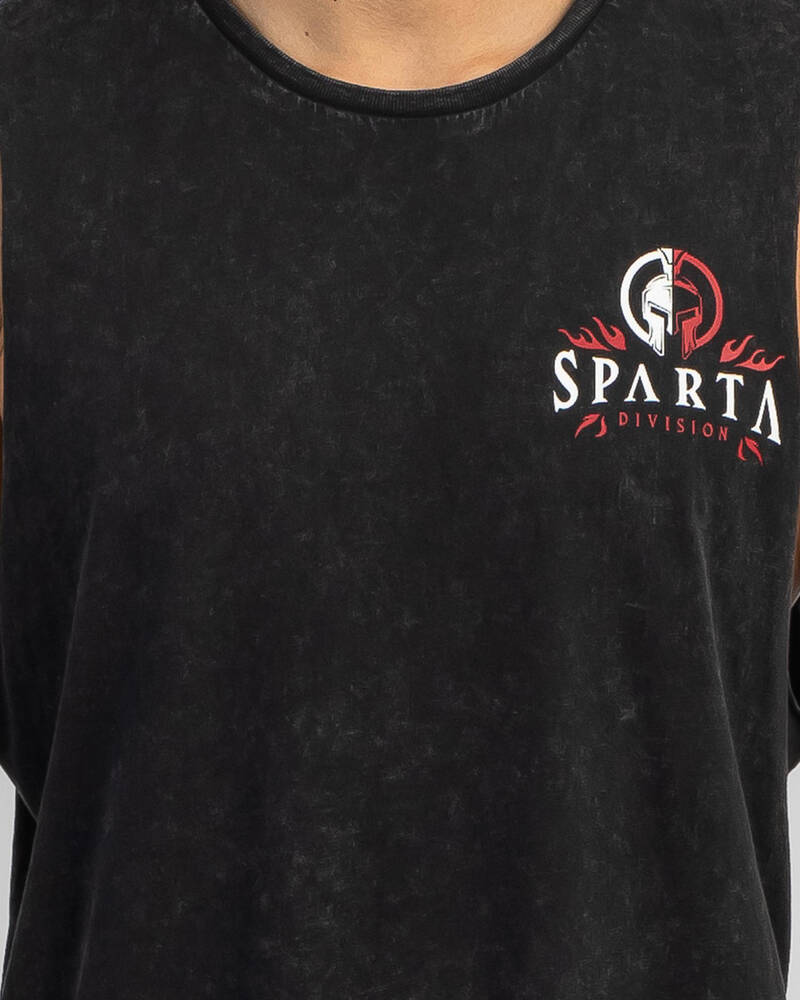 Sparta Eternal Flame Muscle Tank for Mens