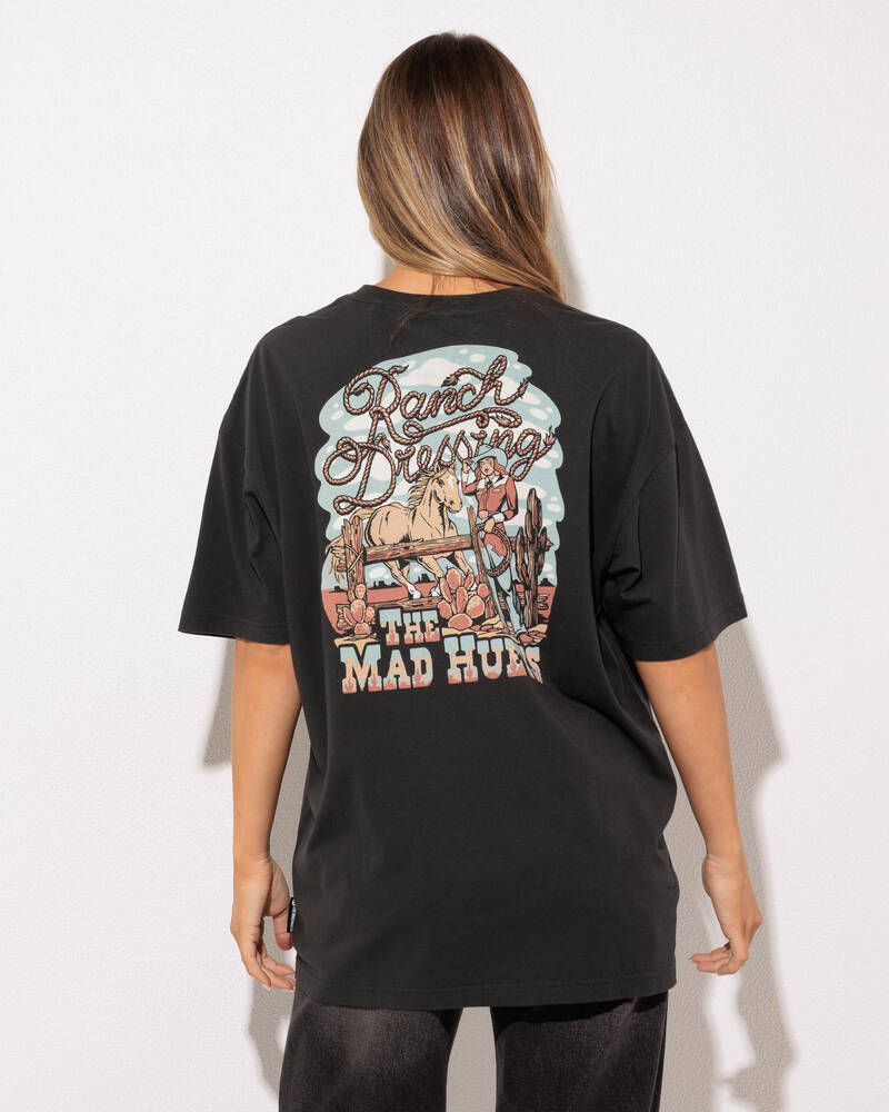The Mad Hueys Ranch Dressing Oversized T-Shirt for Womens