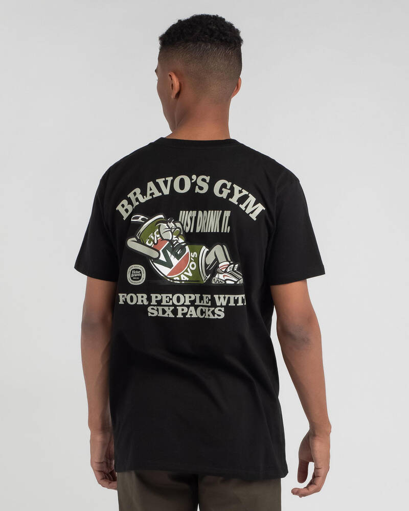 Victor Bravo's Six Pack T-Shirt for Mens