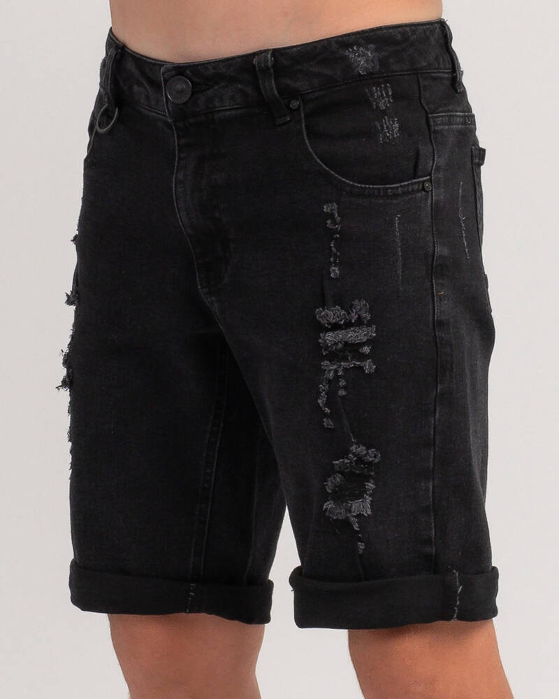 Skylark Boys' Assure Denim Shorts for Mens