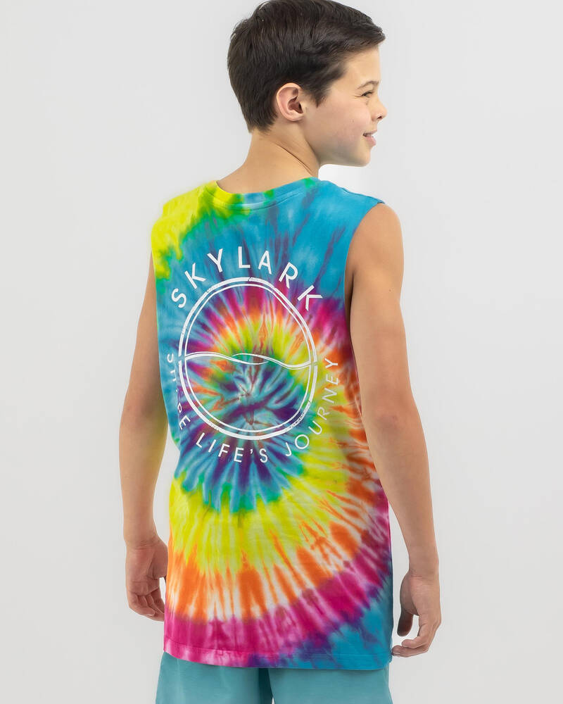Calvin Klein Boys' Mixed Monogram T-Shirt In Asphalt Grey - Fast Shipping &  Easy Returns - City Beach Australia