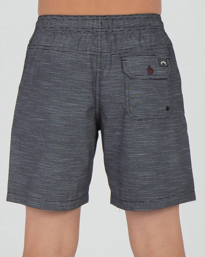 Billabong Boys' Slub Elastic Walk Shorts for Mens