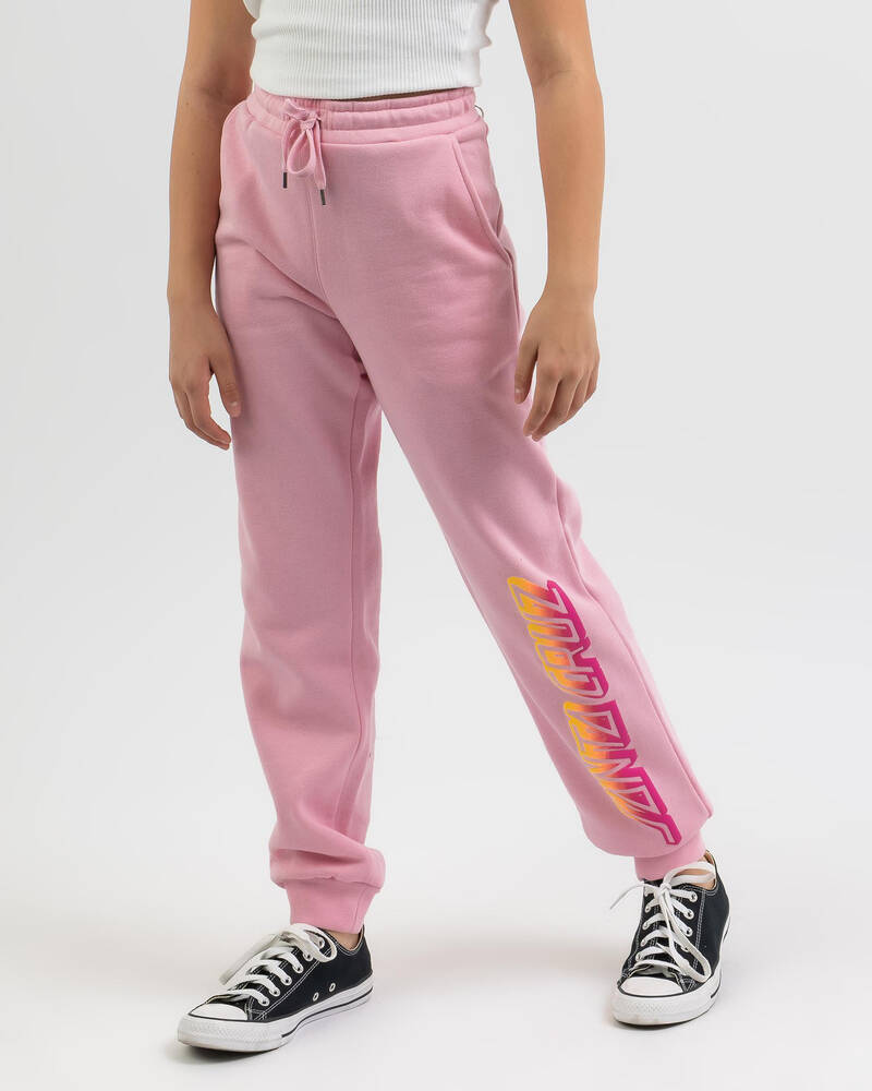 Santa Cruz Girls' SC Strip Track Pants for Womens