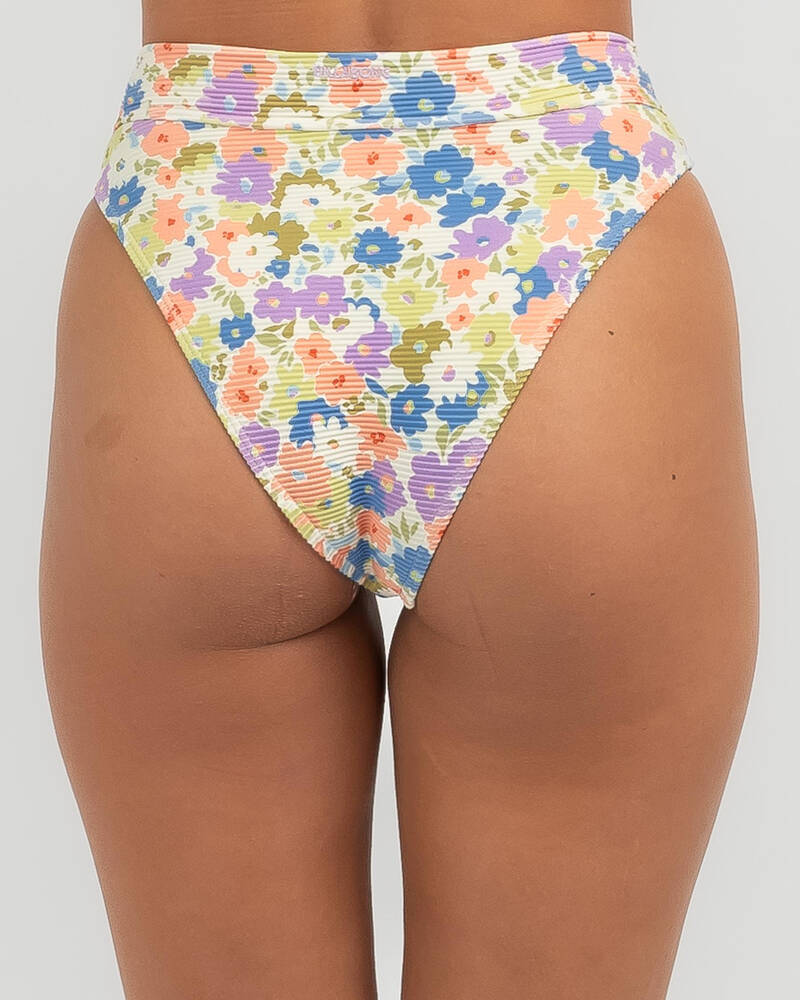 Billabong Dream Chaser Tanlines Maui High Waisted Bikini Bottom for Womens