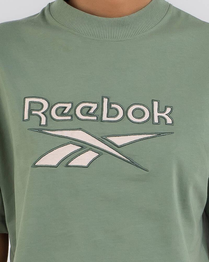 Reebok Archive Essentials Cropped T-Shirt for Womens