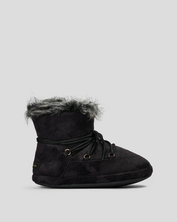 Mooloola Snowy Slipper Boots for Womens