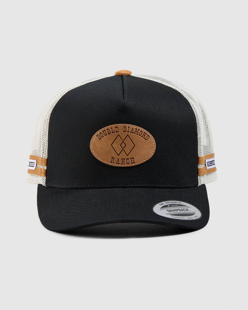 Double Diamond Ranch Ranch Trucker Cap for Mens