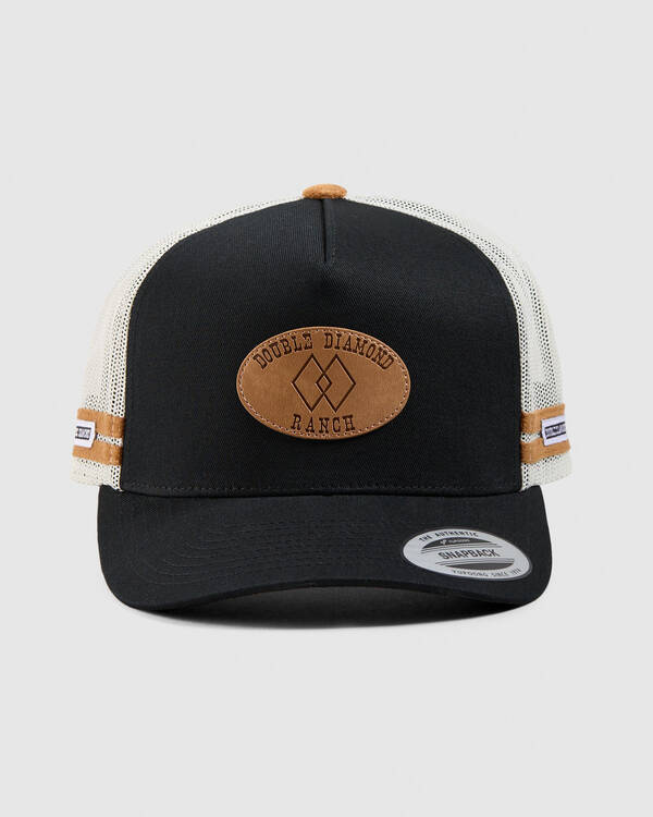 Double Diamond Ranch Ranch Trucker Hat for Mens