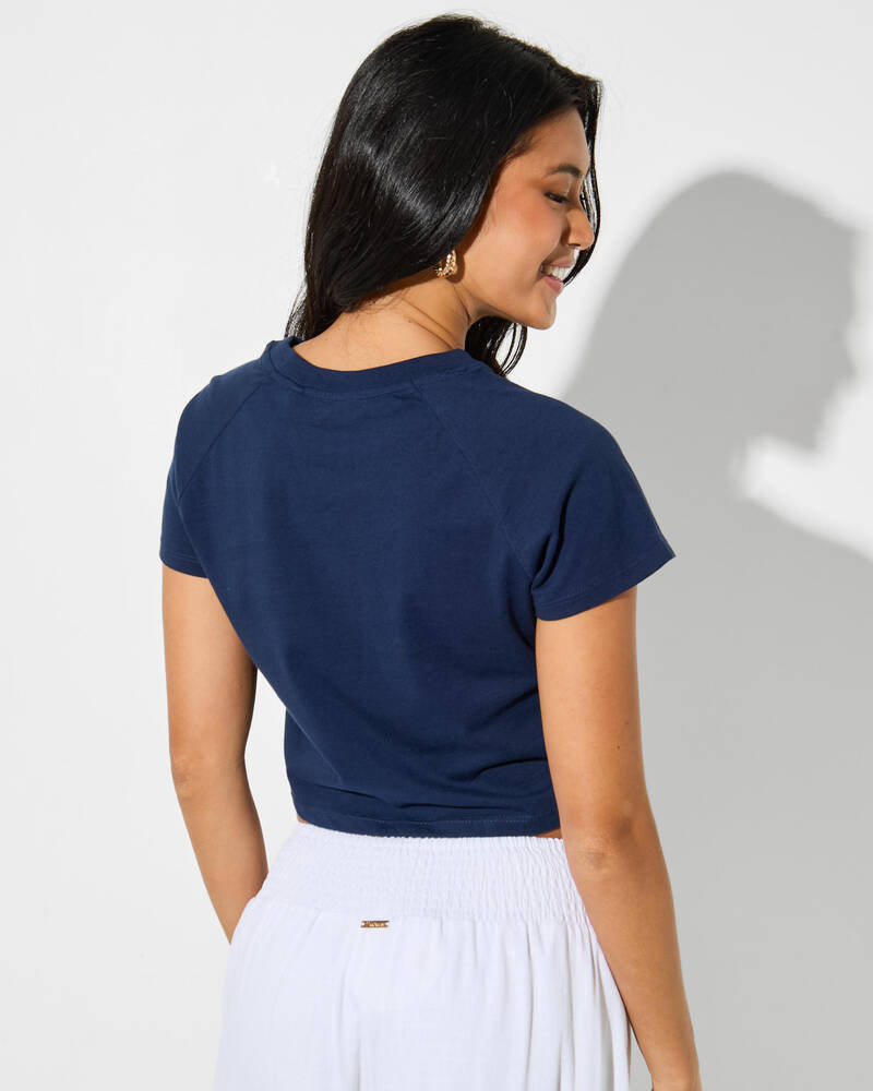 Rip Curl Retro Swell Baby Tee for Womens