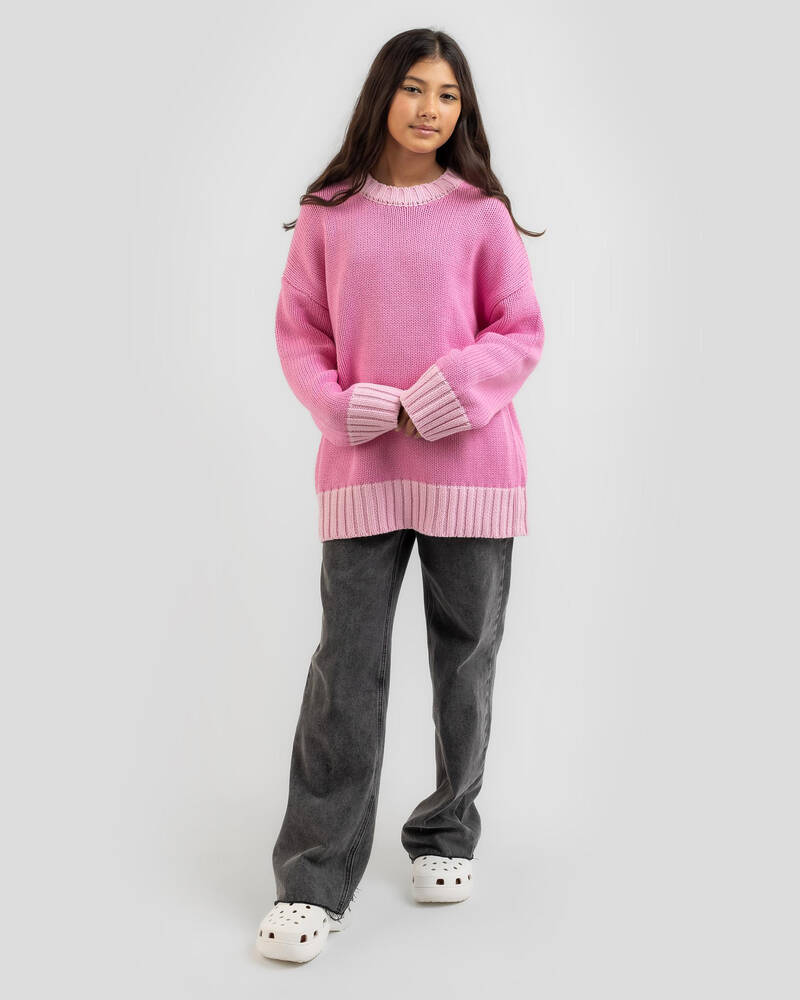 Ava And Ever Girls' Tony Crew Neck Knit Jumper for Womens