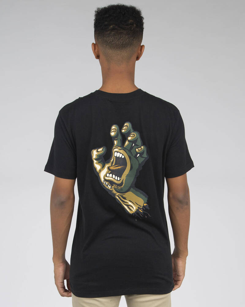 Santa Cruz Camo Hope Hand T-Shirt for Mens