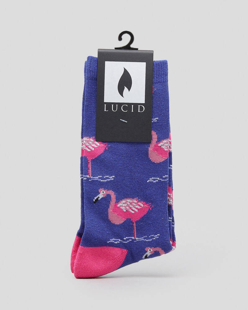 Lucid Bird Of Paradise Socks for Mens