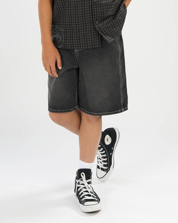 Boys' Spec Denim Shorts