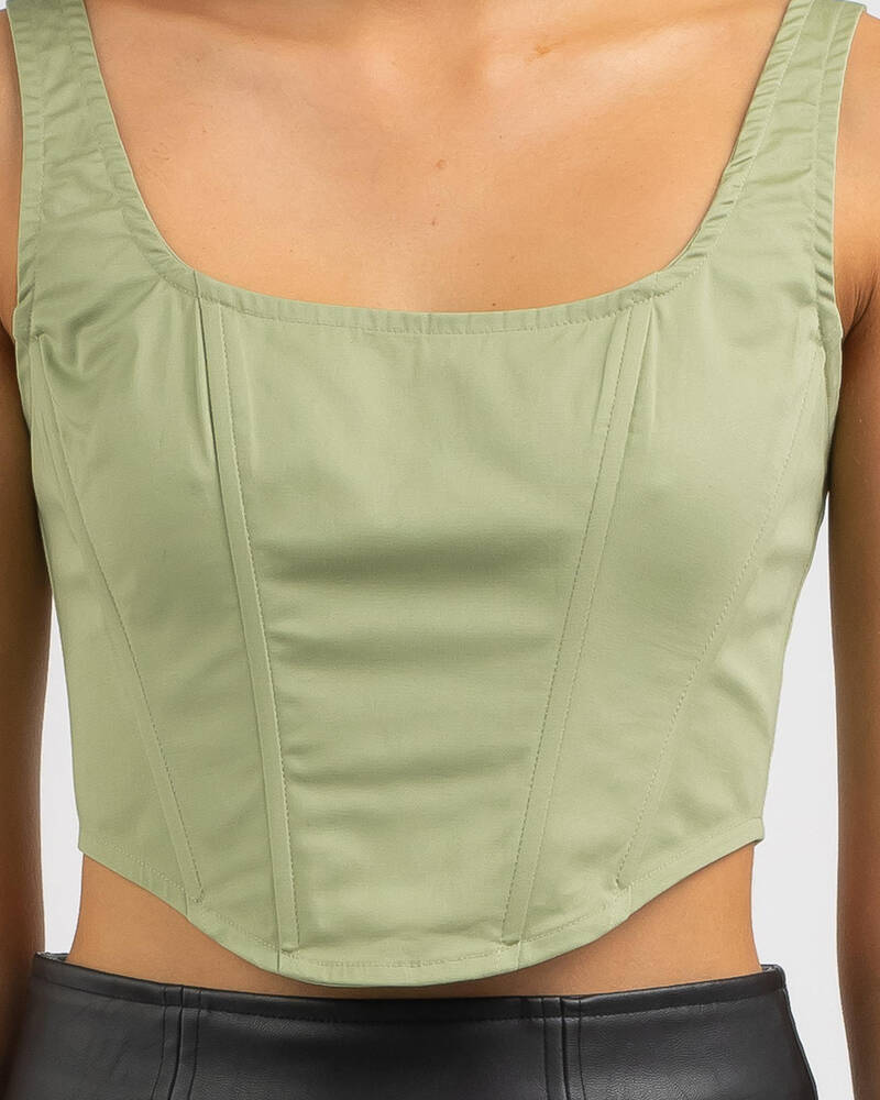 Ava And Ever Montero Corset Top for Womens