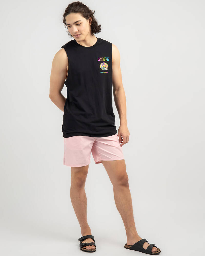 Skylark Trippy Muscle Tank for Mens