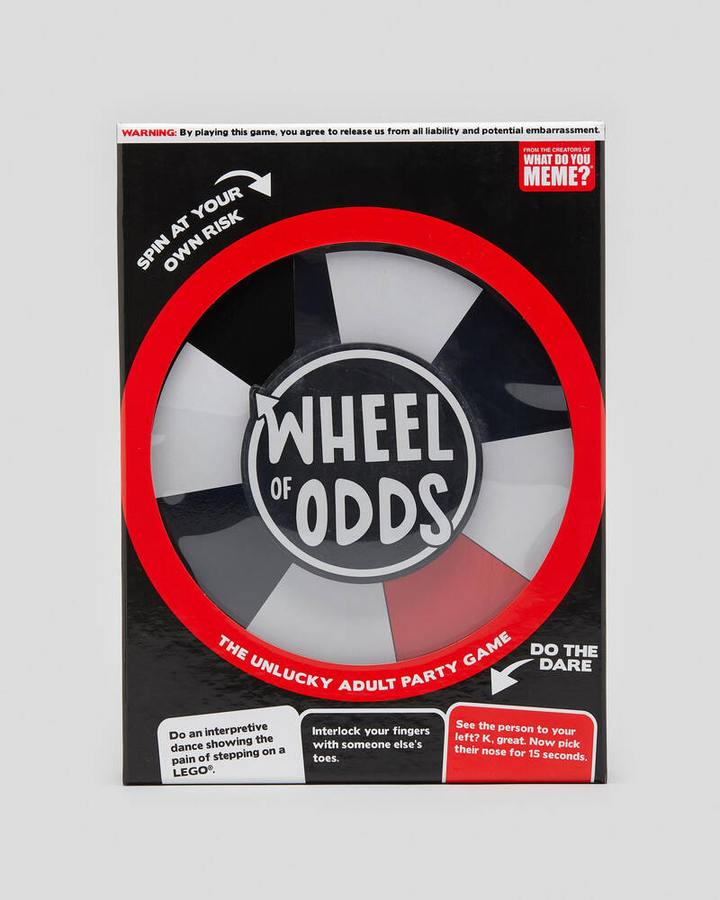 Get It Now Wheel Of Odds Game for Unisex