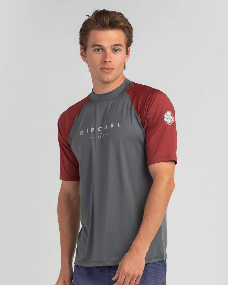 Rip Curl Shockwave Relaxed Short Sleeve Wet Shirt for Mens