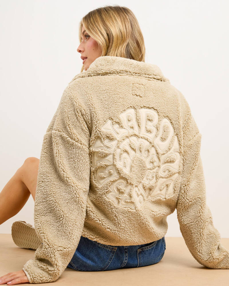 Billabong Groovin Half Zip Sweatshirt for Womens