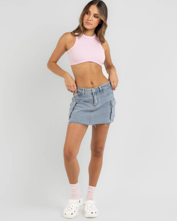 Ava And Ever Kendra Ultra Crop Top for Womens