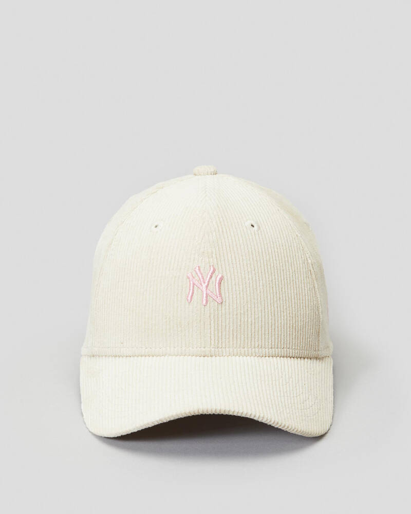New Era Girls' NY Yankees Cord Cap for Womens