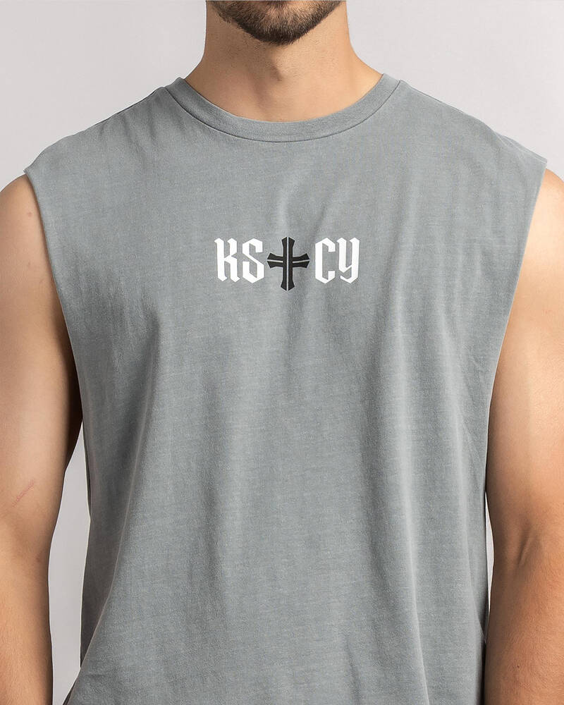 Kiss Chacey Rev Dual Curved Muscle Tank for Mens