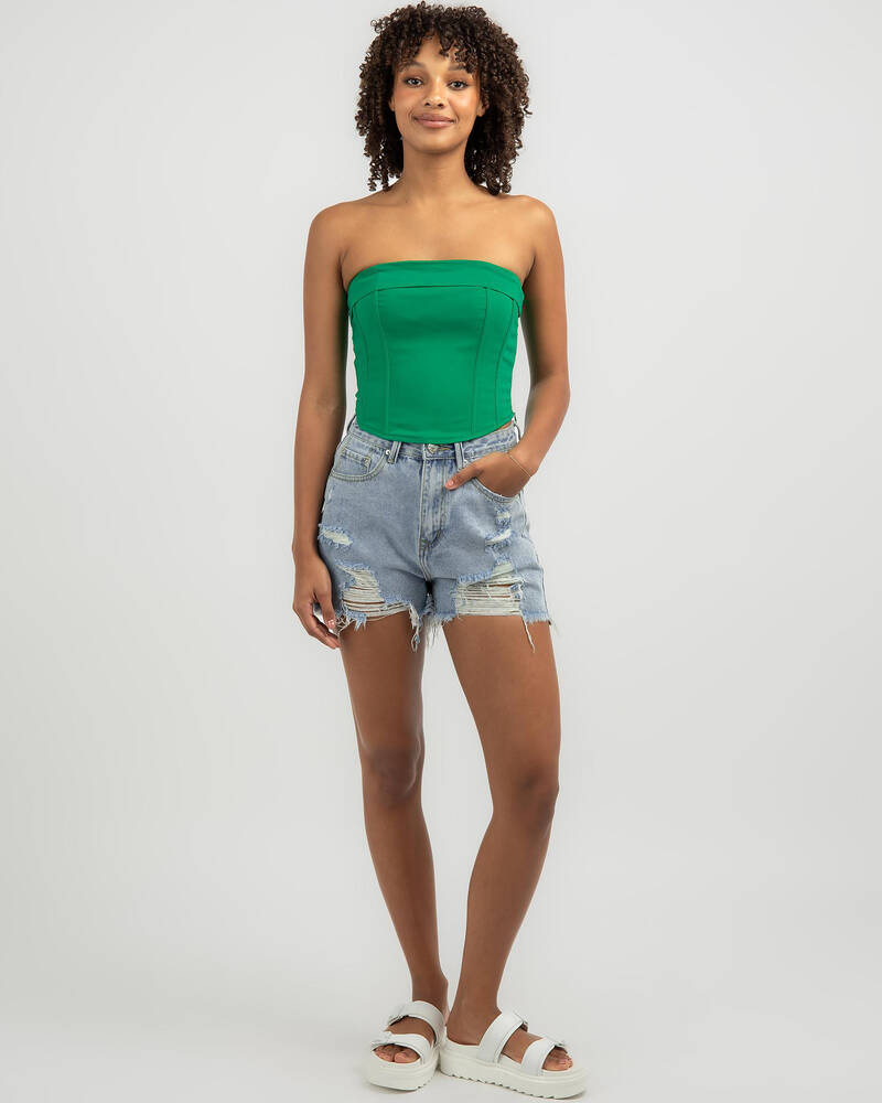 Ava And Ever Miami Vice Corset Top for Womens