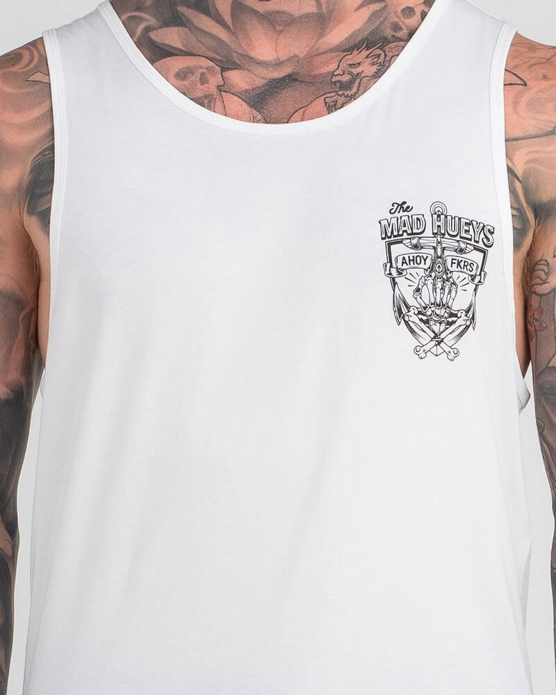 The Mad Hueys Give A FK Singlet for Mens