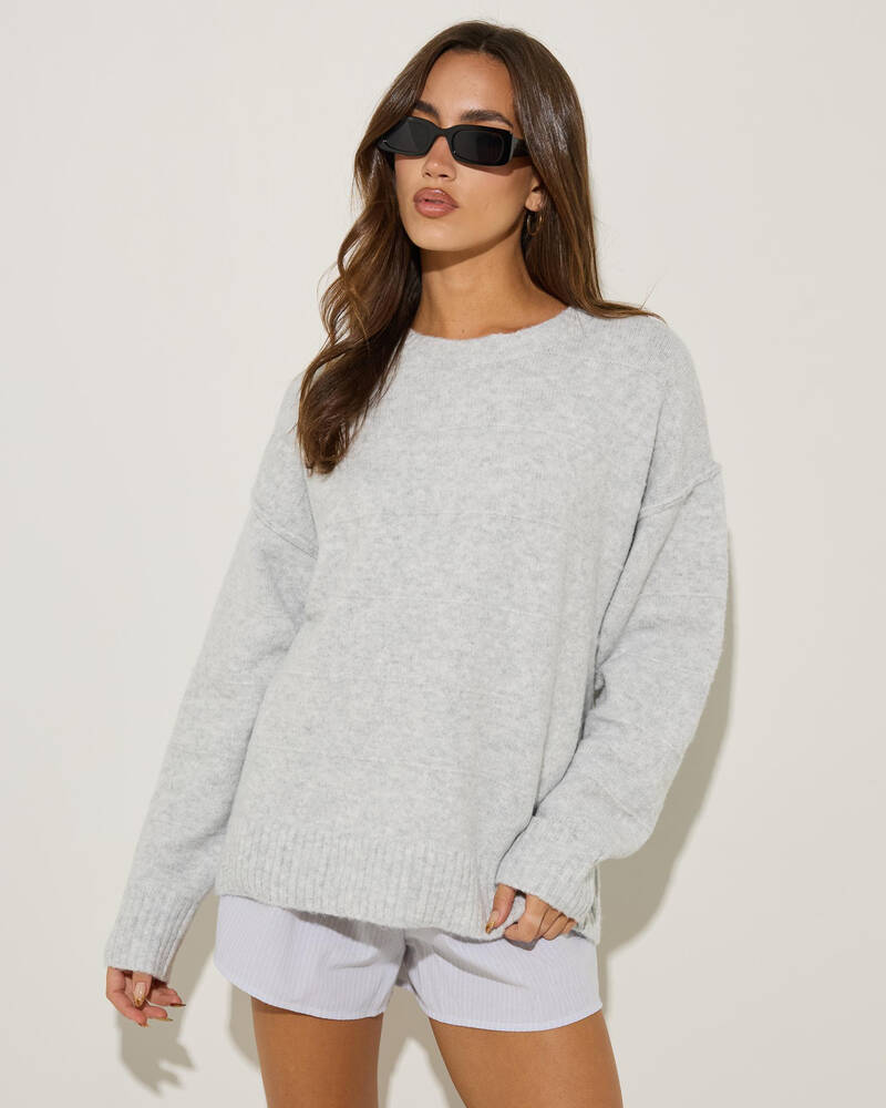 Mooloola Sonic Crew Neck Knit Jumper for Womens