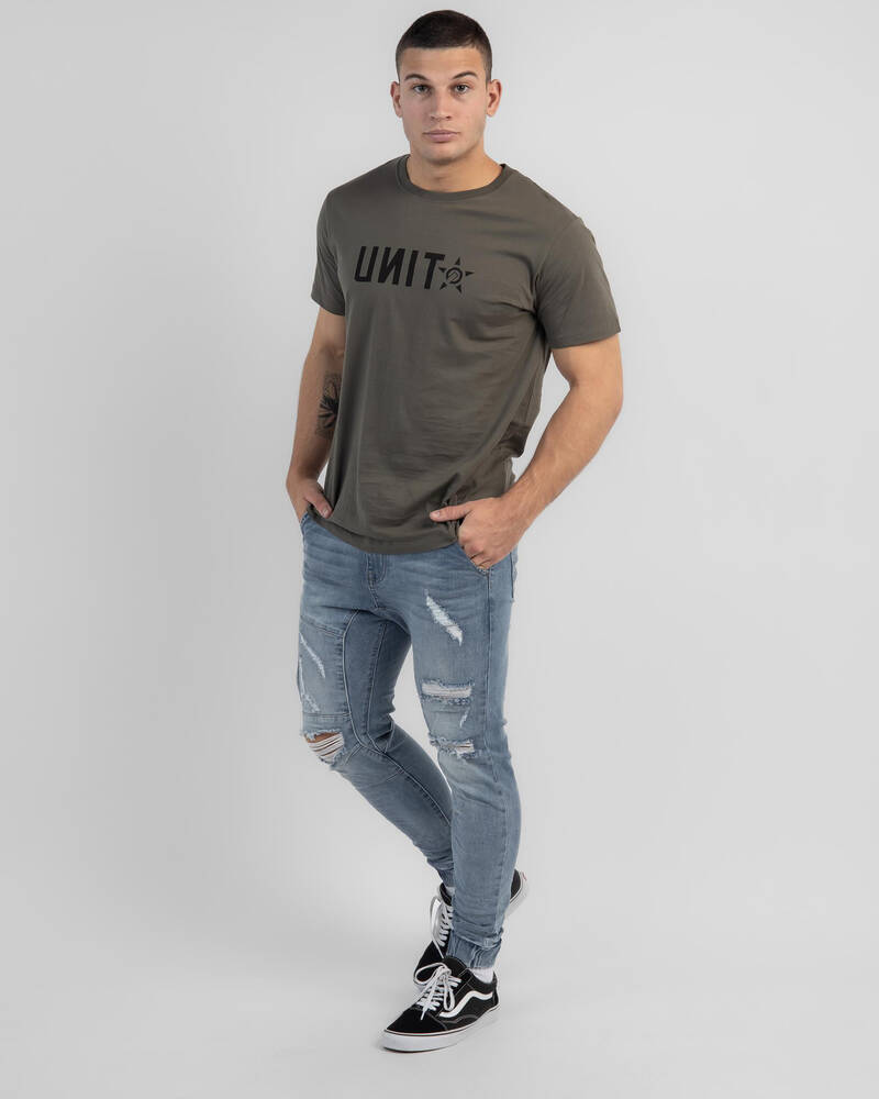 Kiss Chacey Spartan Denim Jogger Pants for Mens